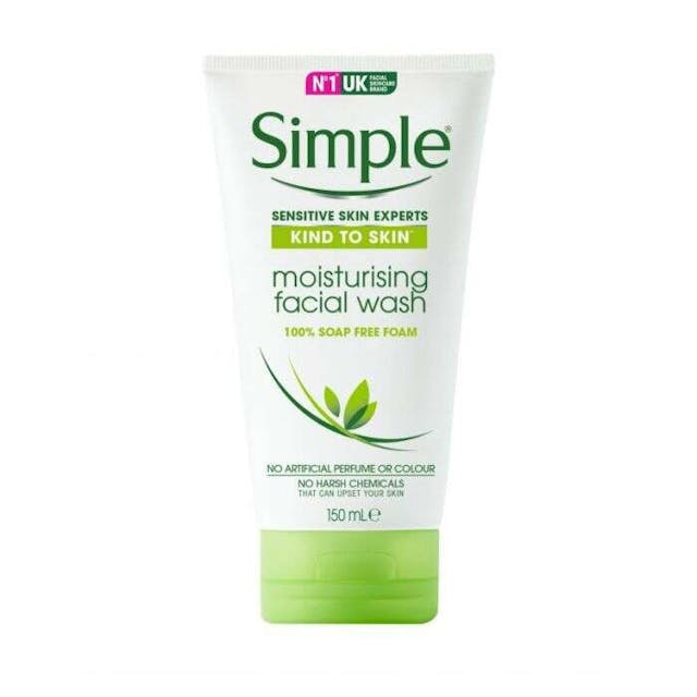 Simple Simple Moisturizing Facial Wash Unscented