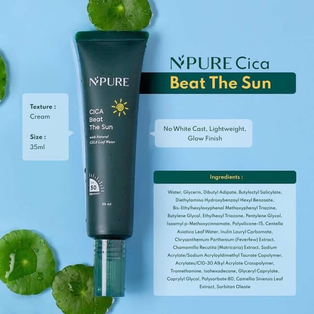 Npure Cica Beat The Sun Sunscreen