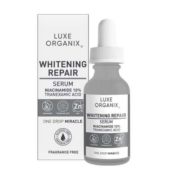 Luxe Organix Whitening Repair Niacinamide 10% Serum