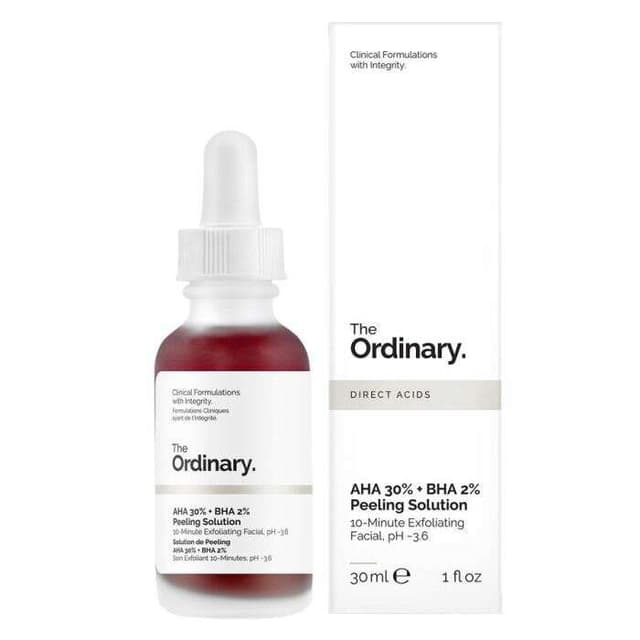 The Ordinary AHA 30% + BHA 2% Peeling Solution