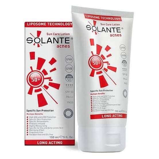 Solante Acnes Sun Care Lotion SPF 50