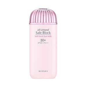 MISSHA All Around Safe Block Soft Finish Sun Milk SPF 50+/PA+++