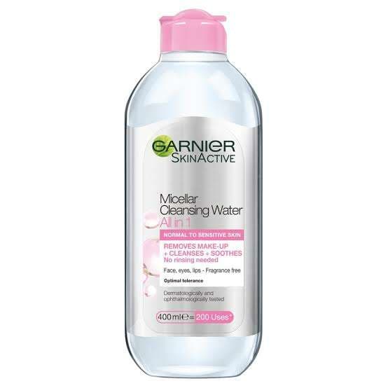 Garnier Micellar Water Sensitive Skin Pink