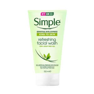 Simple Kind To Skin Refreshing Facial Gel Wash