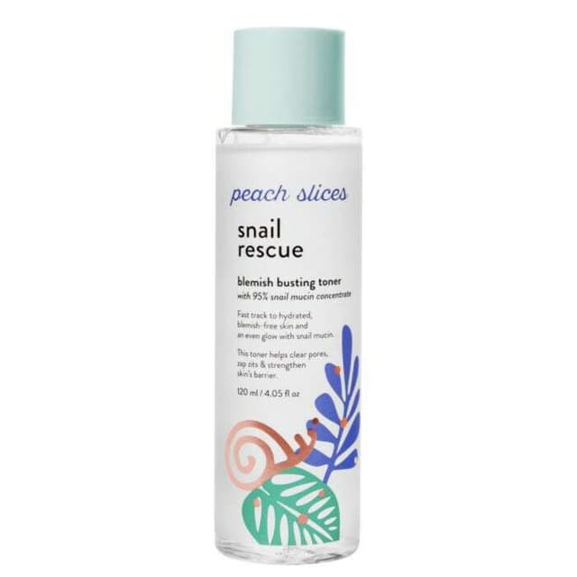 Peach Slices Snail Rescue Blemish Busting Toner