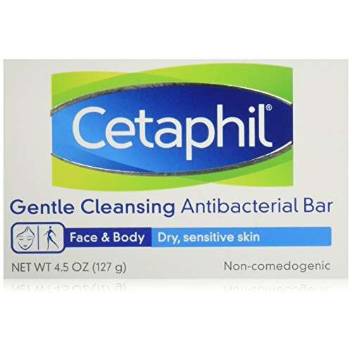 Cetaphil Gentle Cleansing Antibacterial Bar For Skin