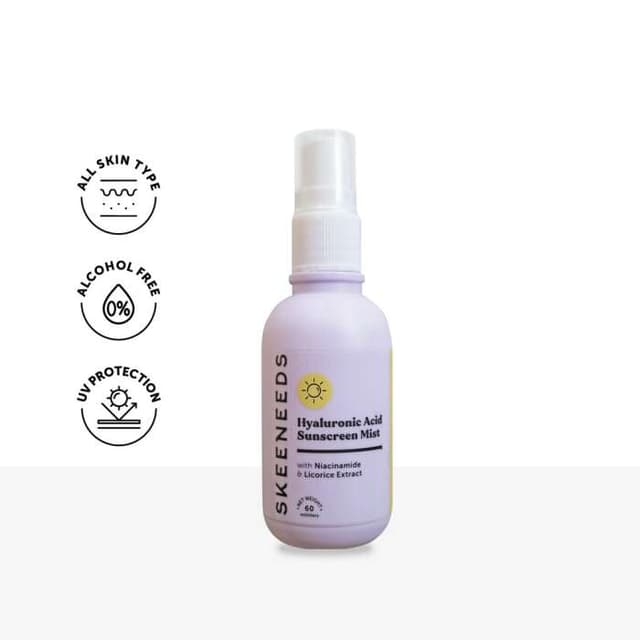 Skeeneeds Hyaluronic Acid Sunscreen Mist