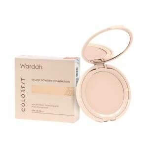 Wardah Colorfit Velvet Powder Foundation