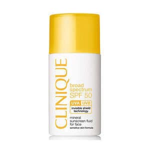 Clinique Mineral Sunscreen Fluid For Face Broad Spectrum SPF 50