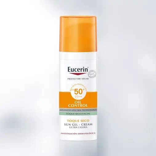 Eucerin Sun Gel-cream Oil Control Toque Seco Facial FPS 50+