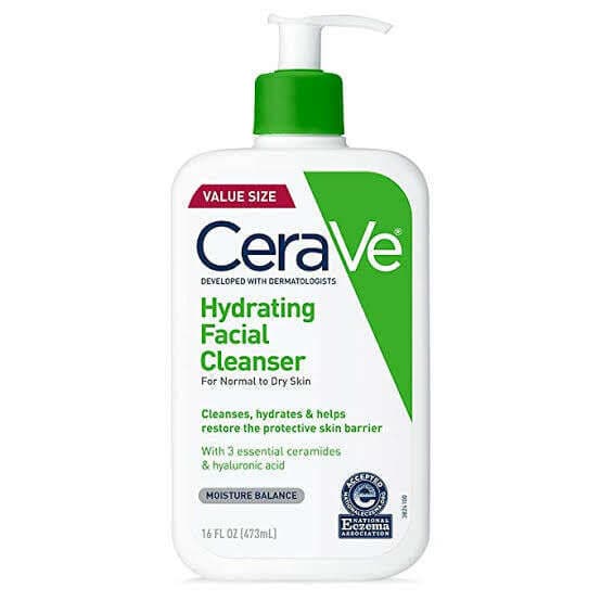 CeraVe Hydrating Facial Cleanser For Normal To Dry Skin