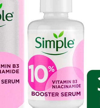 Simple Booster Serum 10% Niacinamide (Vitamin B3)