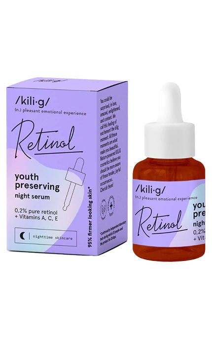 KILIG RETINOL Youth Preserving Night Serum